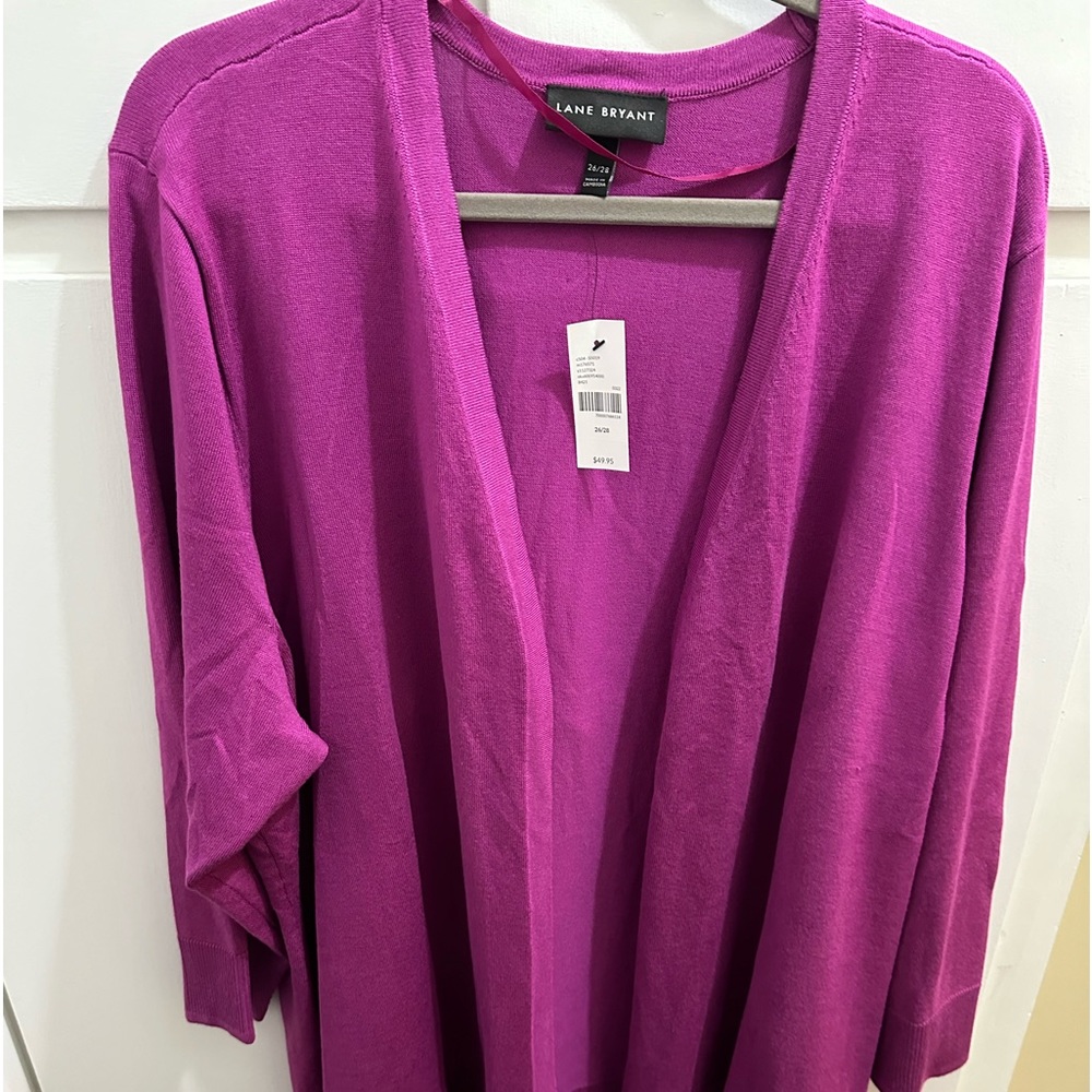 NWT Lane Bryant cardigan, sz 26/28